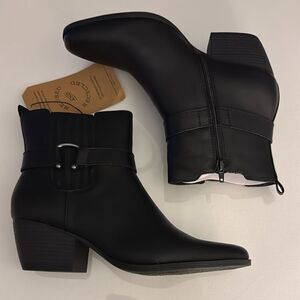 Black Western Boots Womens 11 Frye And Co. Booties
